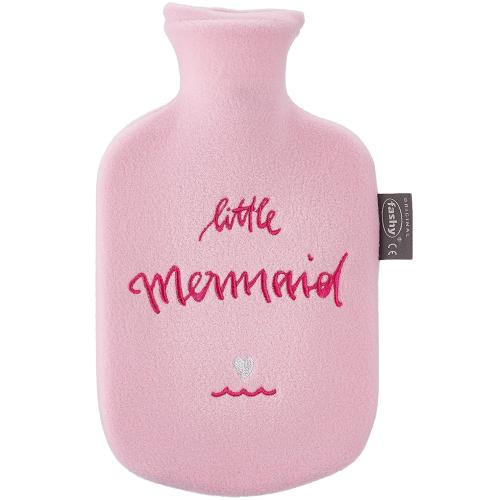 Fashy Little Stars My Hot Water Bottle 6m+ Παιδική Θερμοφόρα από 6 Μηνών με Επένδυση Fleece 800ml - Ροζ